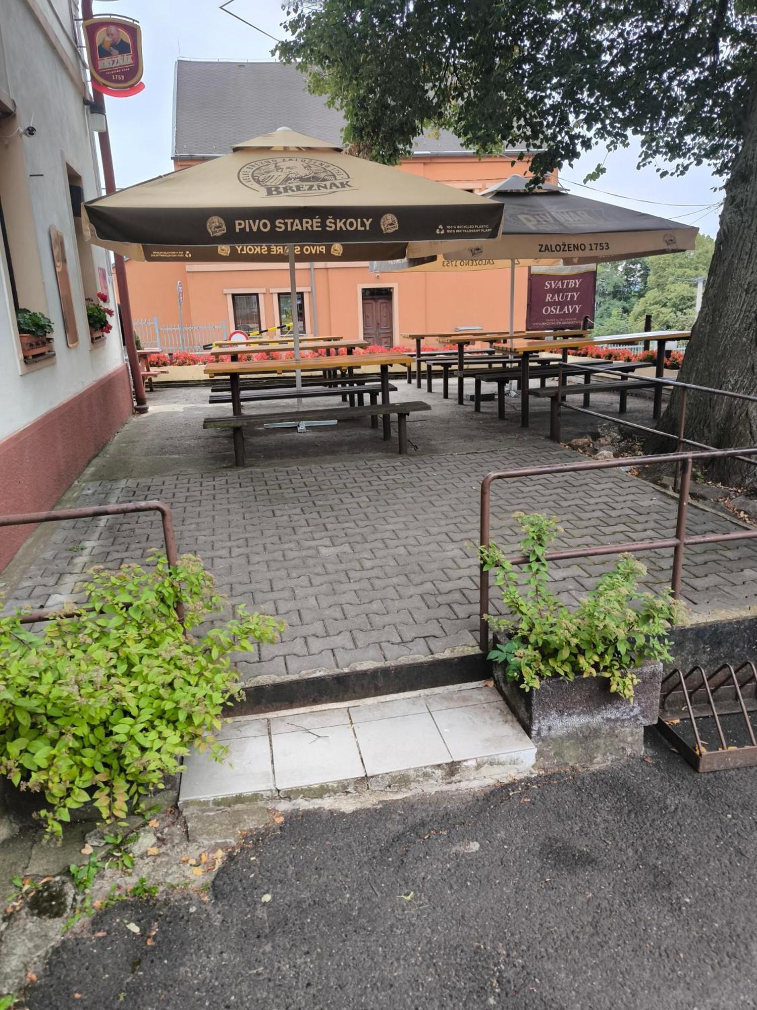 Penzion U Zeleného Stromu Telnice Exterior foto